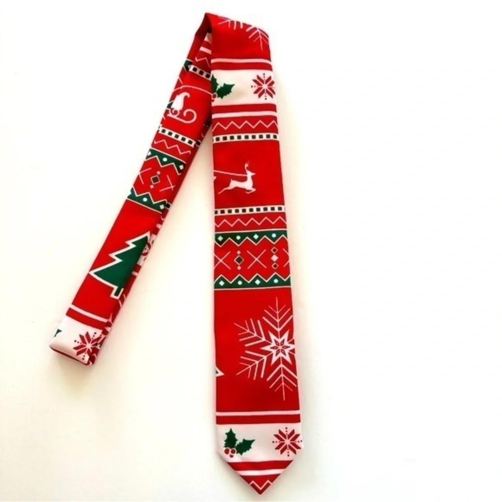 Opposuits Christmas Skinny Tie O/S